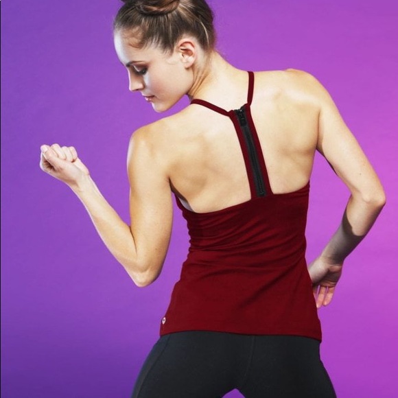 Cabernet Danger Tank | POPFLEX ACTIVE - Picture 2 of 8